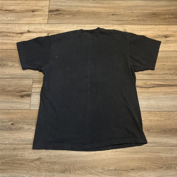 VTG 1990 Elvis Presley Winterland Graphic T Shirt Adult SZ XL Black 90s Music - Picture 10 of 12